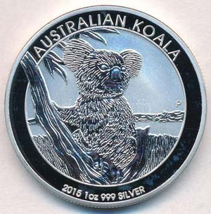 Ausztrália 2015. 1$ Ag ... 