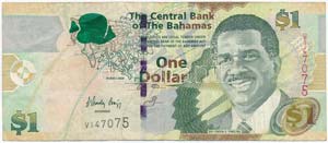 Bahamák 2008. 1$ T:III ... 