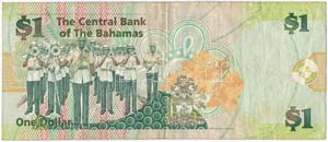 Bahamák 2008. 1$ T:III Bahamas 2008. 1 ... 