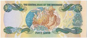 Bahamák 2001. 50c T:I- Bahamas 2001. 50 ... 