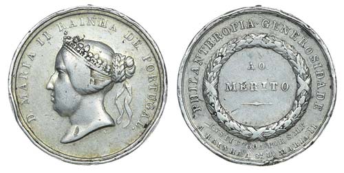 Portugal - Medal - D. Maria II - ... 