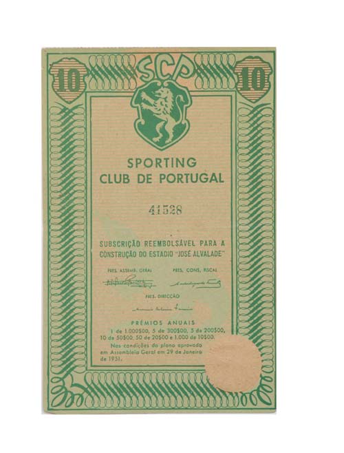 Share - Sporting Club de Portugal ... 
