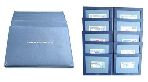 Paper Money - Angola 5 Maquetes ... 