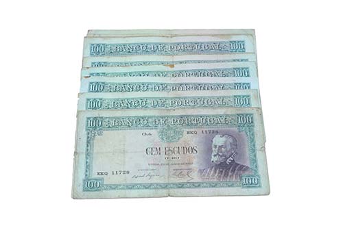 Paper Money - Portugal 18 expl. ... 
