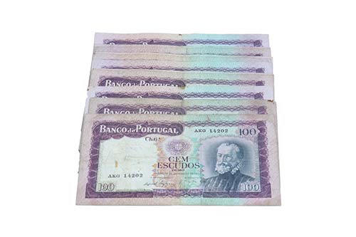 Paper Money - Portugal 12 expl. ... 