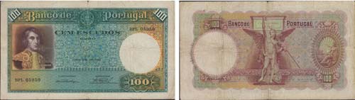 Paper Money - 100$00 ch. 5 1941, ... 