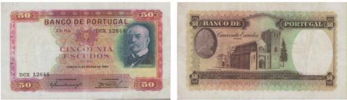 Paper Money - 50$00 ch. 6A 1947    ... 