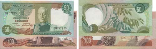 Paper Money - Angola 2 expl. ... 
