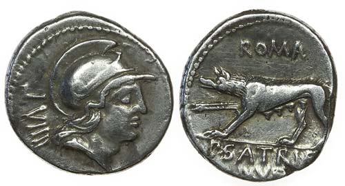Roman Republic - P. Satrienus - ... 
