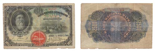 Paper Money - Angola 2500 Réis ... 