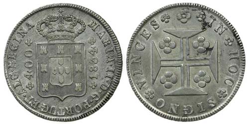 Portugal - D. Maria II - Cruzado ... 