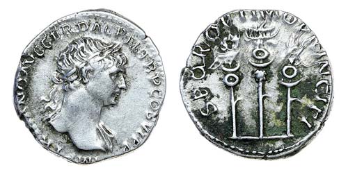 Roman Empire - Trajanus - Denarius ... 