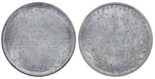 Mexico - Peso 1913                 ... 