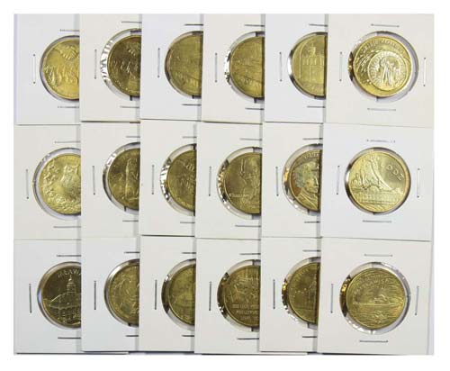 Poland - 18 coins 2 Zlote ... 