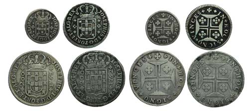 Portugal - D. José I - 11 coins ... 