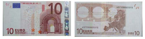Paper Money - Euro (France) 10 ... 