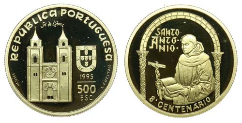 Portugal - Republic - 500$00 1995  ... 