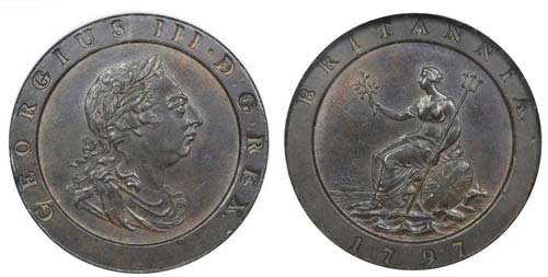 Great Britain - 2 Pence 1797       ... 
