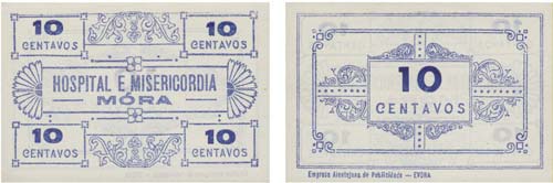 Cédula - Mora 10 Centavos N/D     ... 