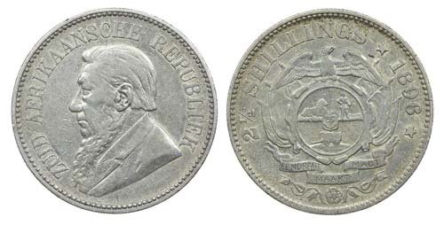 South Africa - 2-1/2 Shillings ... 