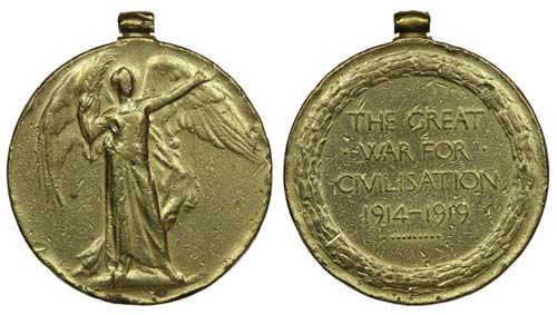 Medal - Great Britain - Medalha da ... 