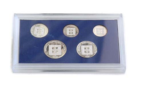 Macau - 5 coins 10, 20, 50 Avos, ... 