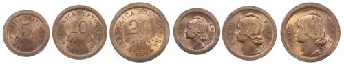 Cape Verde - 3 coins 5, 10, 20 ... 