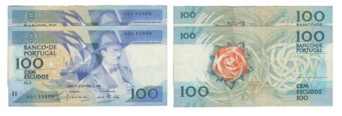 Paper Money - Portugal 2 expl. ... 