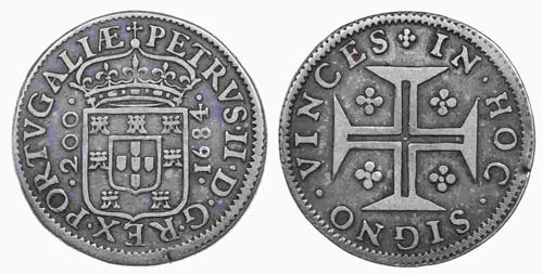 Portugal - D. Pedro II - 1/2 ... 