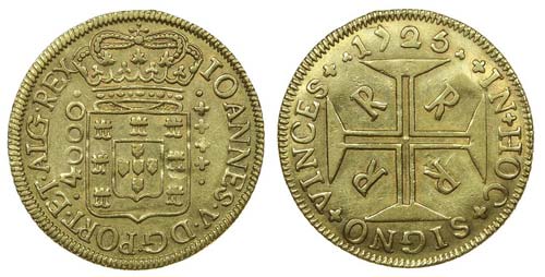 Brazil - D. João V - Moeda 1725 R ... 