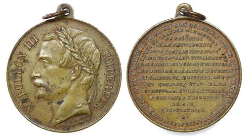 Medal - France - Napoleão III ... 