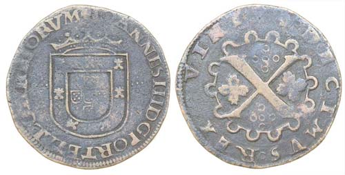 Portugal - D. João III - X Reais ... 