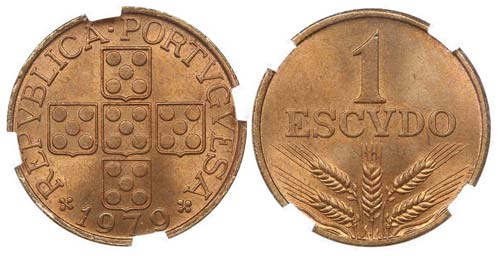 Portugal - Republic - 1$00 1979    ... 