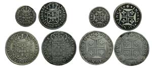 Portugal - D. José I - 11 coins III, V, X ... 