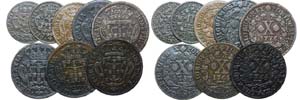 Portugal - D. José I - 8 coins III, V, X, ... 