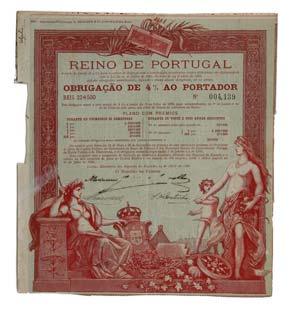 Share - Reino de Portugal - 22$500 1888      ... 