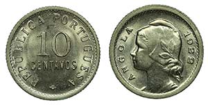 Angola - 10 Centavos 1922                    ... 