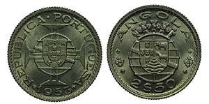 Angola - 2$50 1953                           ... 