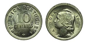 Angola - 10 Centavos 1923                    ... 