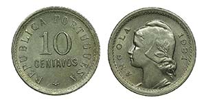 Angola - 10 Centavos 1921                    ... 