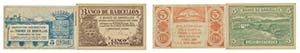 Cédula - Barcelos 2 expl. 5 Centavos 1922 - ... 