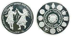 Portugal - Republic - 1000$00 1997           ... 