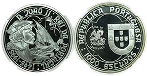 Portugal - Republic - 1000$00 1995           ... 