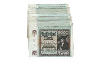 Paper Money - Germany 498 expl. 5000 Mark ... 