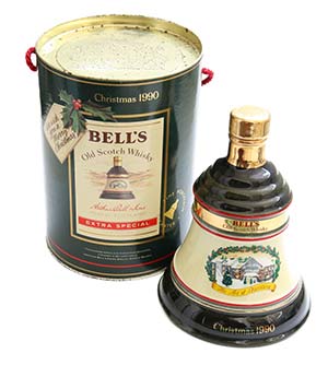 Whisky - Bells Decanter - Christmas 1990    ... 