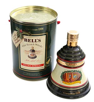 Whisky - Bells Decanter - Christmas 1991    ... 