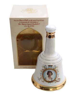 Whisky - Bells Decanter - Queens 60th ... 