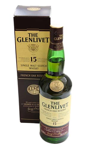 Whisky - The Glenlivet 15 Years Old French ... 