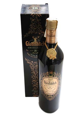 Whisky - Glenfiddich 18 Years Excellence     ... 