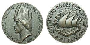 Medal - Descoberta da Guiné 1946            ... 